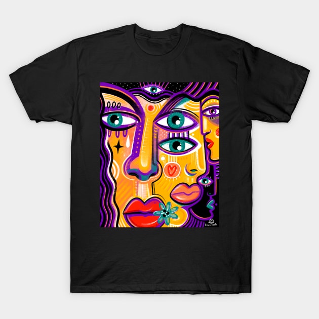 Girl T-Shirt by Daria Kusto